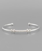  CZ Bar Cuff