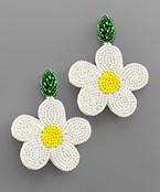  Flower Bead Earrings