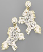  Horse Beads Earrings