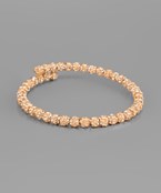  4mm Multi Fireball Bracelet