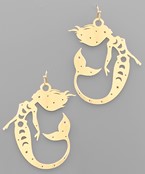  Mermaid Filigree Earrings
