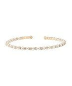  Pearl & Crystal 1 Row Bracelet