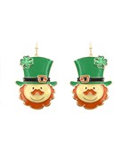  Saint Patrick & Clover Earrings