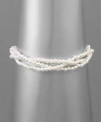  Multi Row Pearl Bracelet