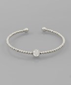  CZ Ball Cuff