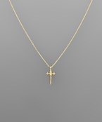  Sword Cross Necklace