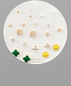  10 Pair Set Studs