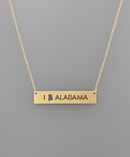  I STATE Bar Necklace