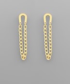  Chain Drop Earrings